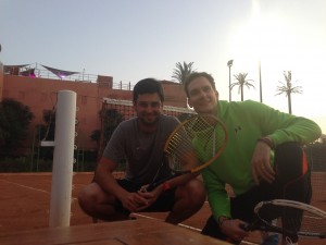 Tennis Match Marrakesch